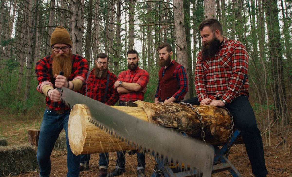 Can a group of 'lumbersexuals' be transformed into legit lumberjacks