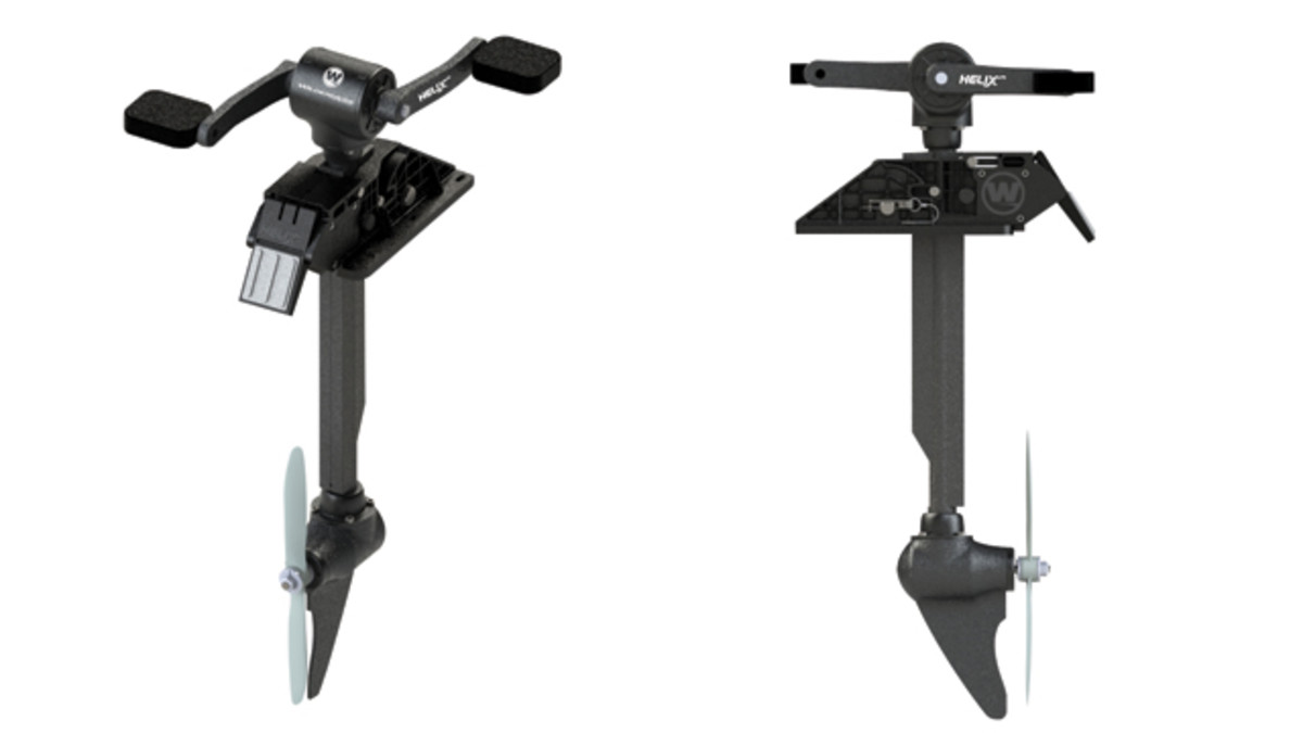 Kayak Companies "pedaling" boats at ICAST Wilderness Systems and