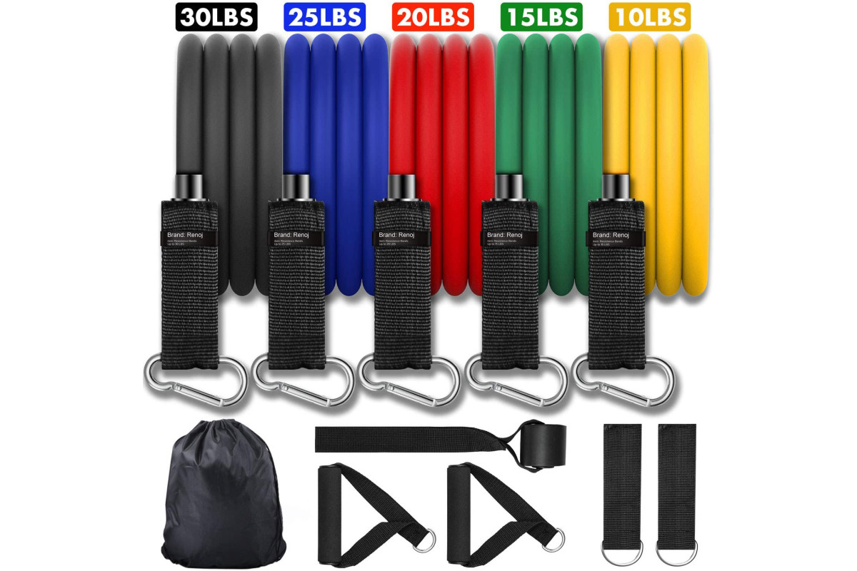 Turn Any Room Into A Gym With The Renoj Resistances Bands Set