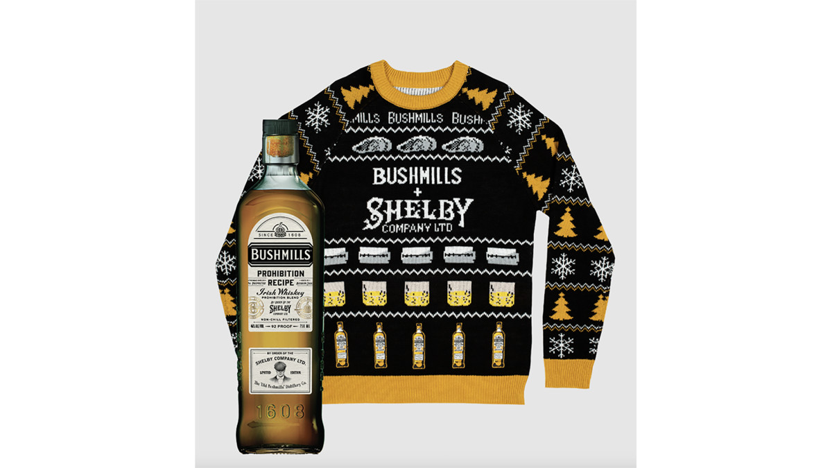 The Bushmills Holiday Sweater Bundle is a Fantastic Gift This