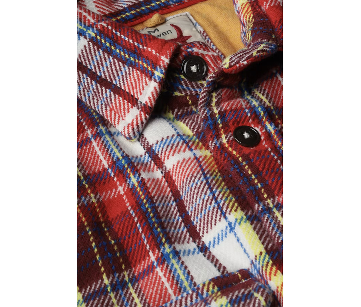 Your Closet Deserves the Relwen Brushed Flannel Blanket Shirt Men's
