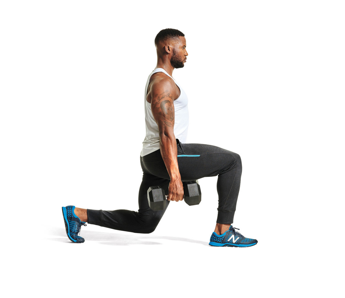 Single leg 2025 lunge on bench