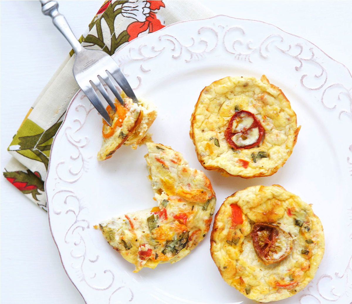 Recipe How to Make Roasted Garlic and Tomato Mini Quiches Men's Journal