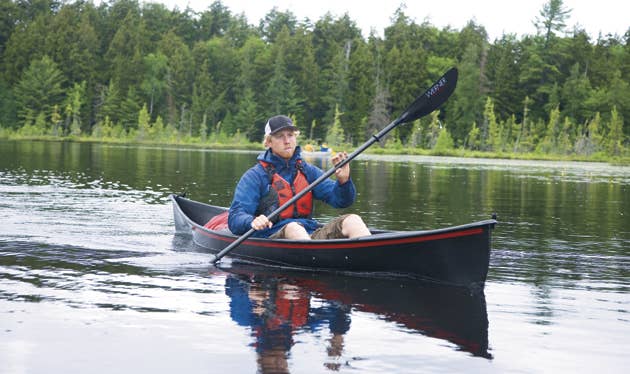 Hornbeck Blackjack Carbon Fiber Canoe Canoe & Kayak magazine Men's
