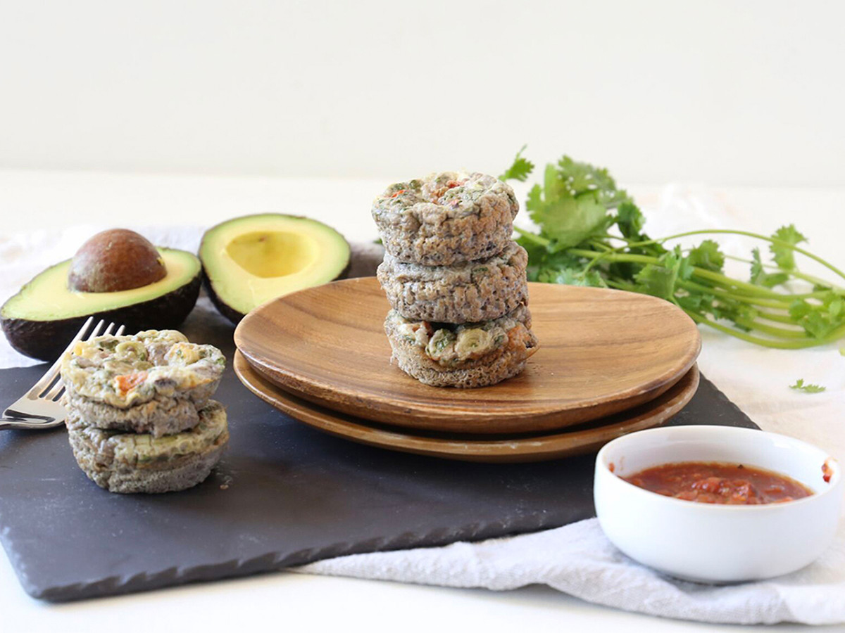 Black Bean Egg Breakfast Muffin Men's Journal