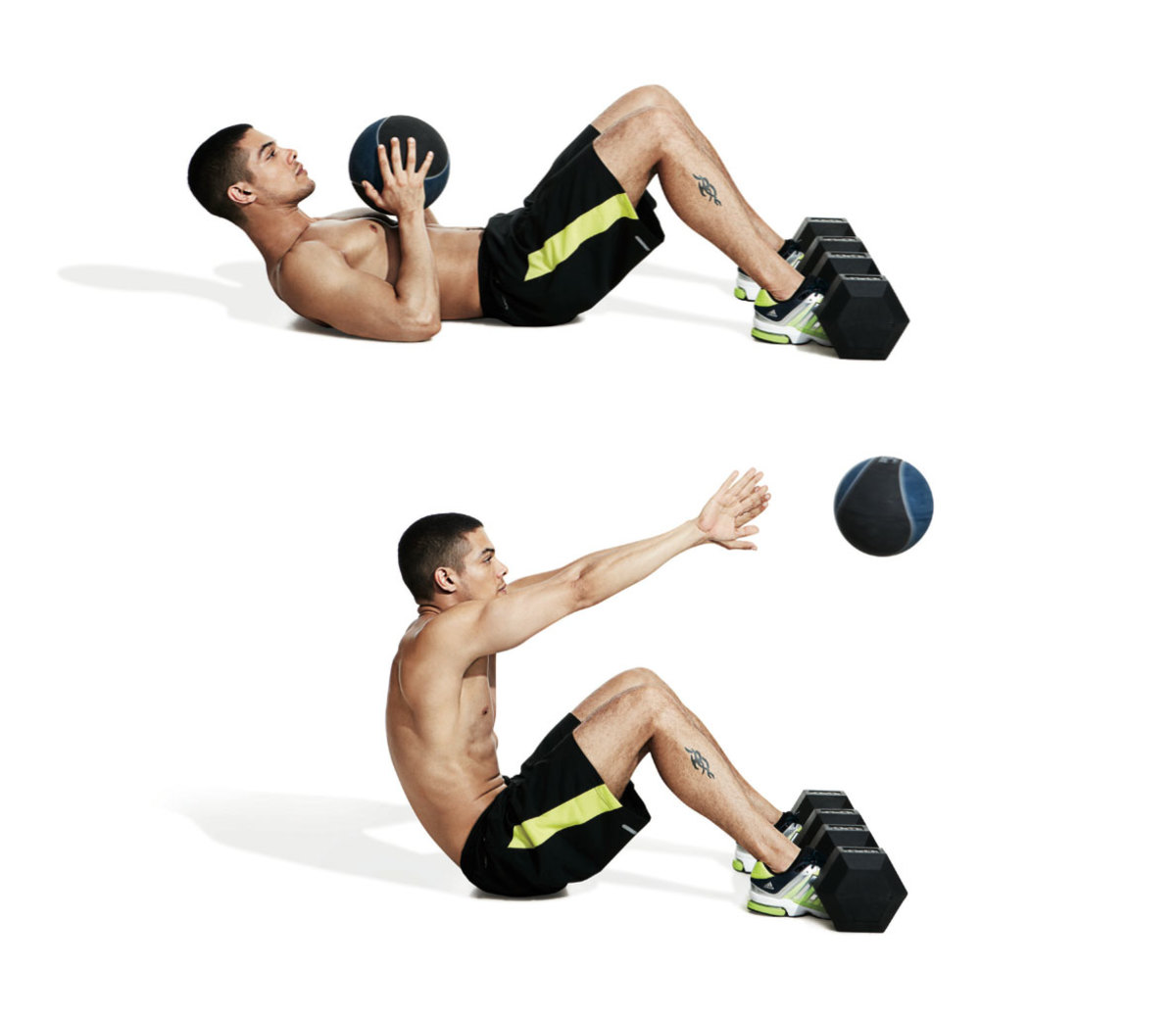 Arm exercises. Скручивания с медболом. Пресс с набивным мячом. Упражнения на пресс с медболом. Упражнения с мячиком для пресса.