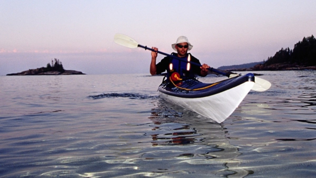 Kayaking Lake Superior Men's Journal