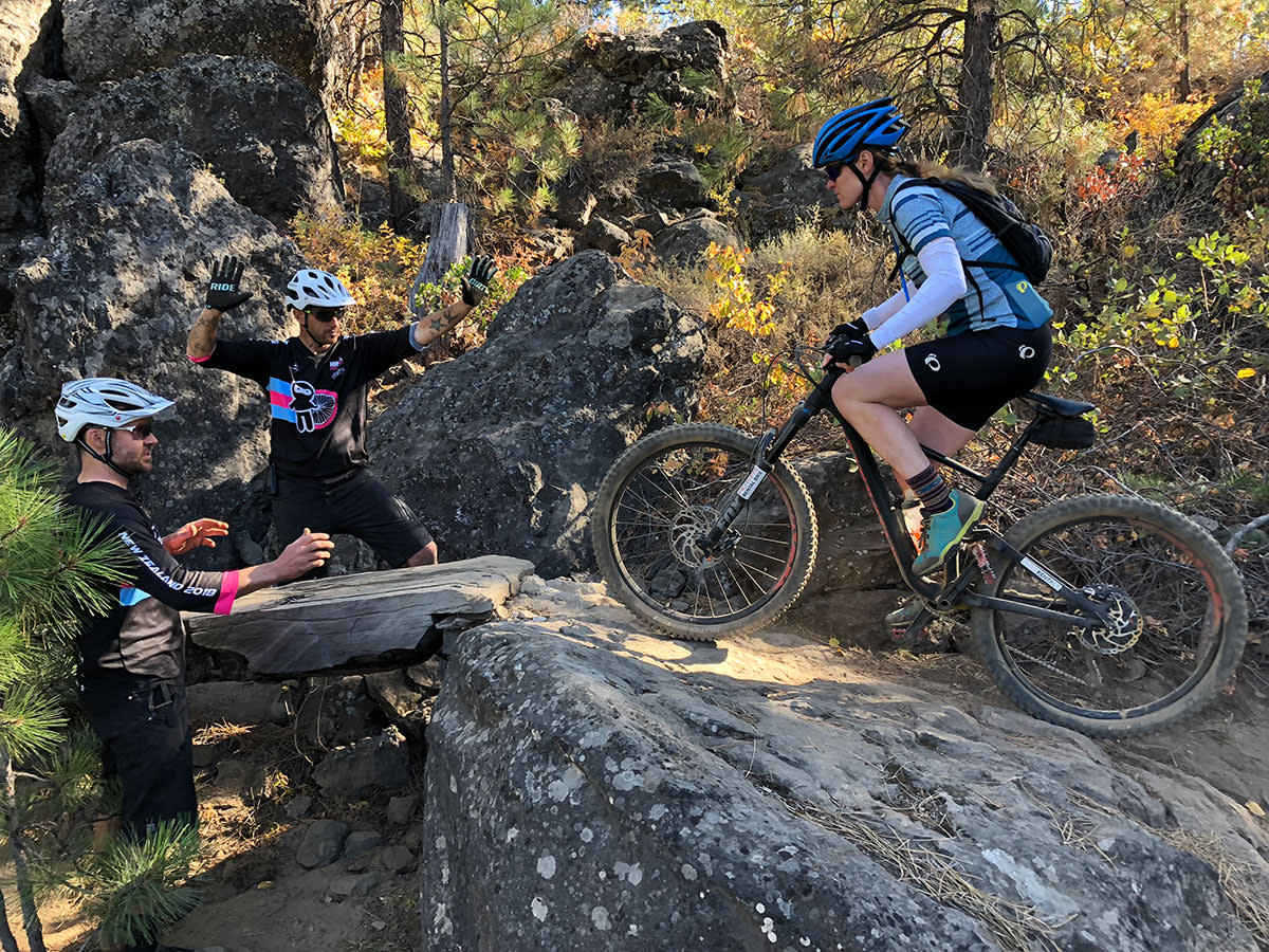 What I Learned From My First Mountain Biking Clinic Men's Journal