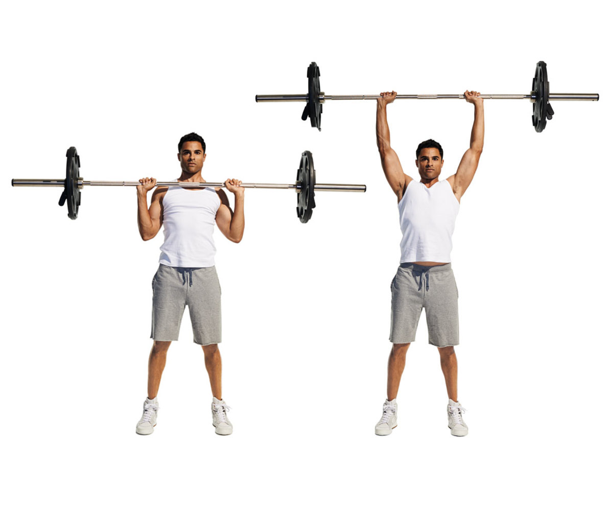 Is It Safe to Do an Overhead Press - Men's Journal