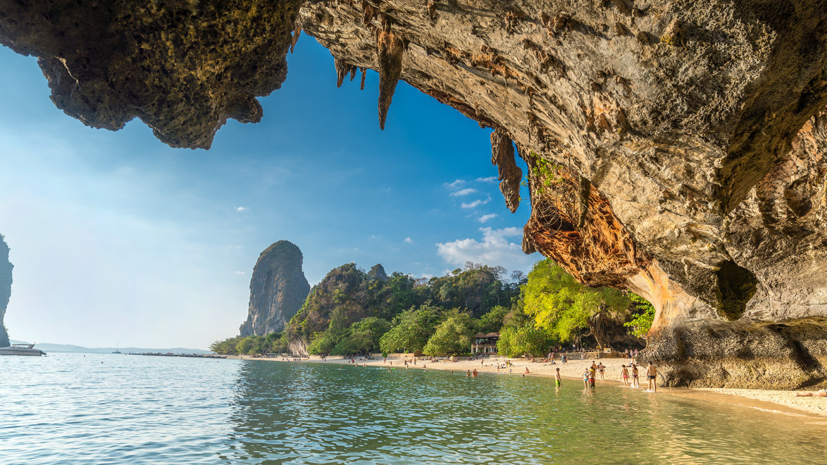 Railay Is A Krabi Beach To Go Rock Climbing & Trekking In A Hidden