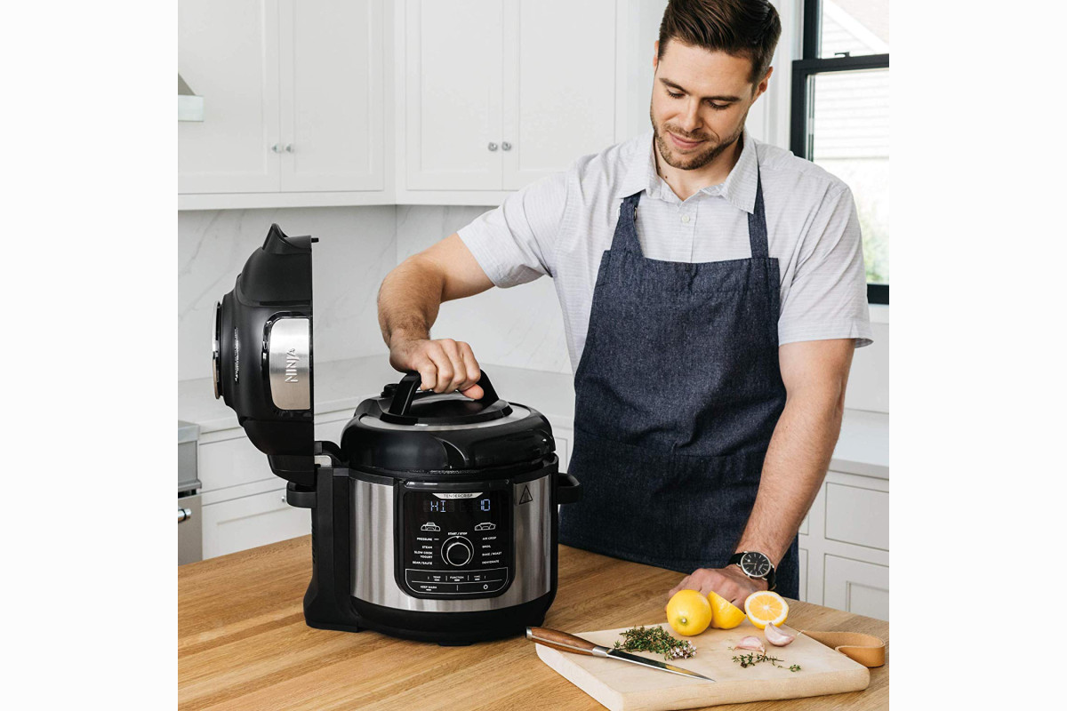 The Ninja combo pressure cooker and air fryer is $80 off at