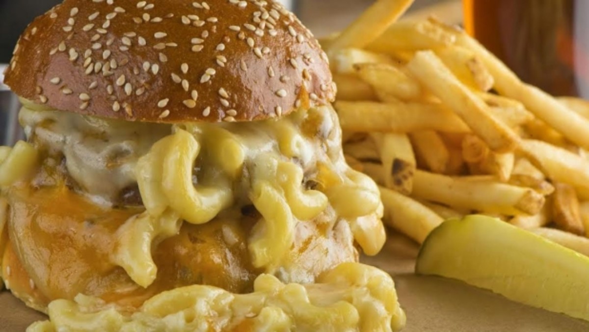 The Only Mac and Cheese Burger Recipe You'll Ever Need Men's Journal
