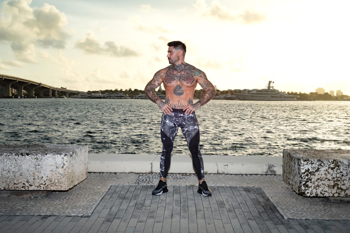 Men's Gym Leggings, Meggings