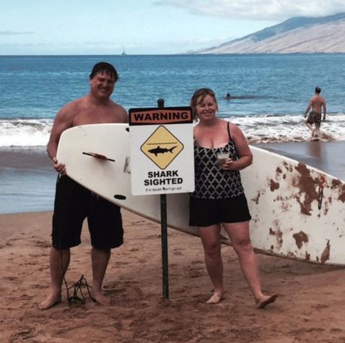 Paddleboarder fights off tiger shark attack off Maui; 'Shark! Shark