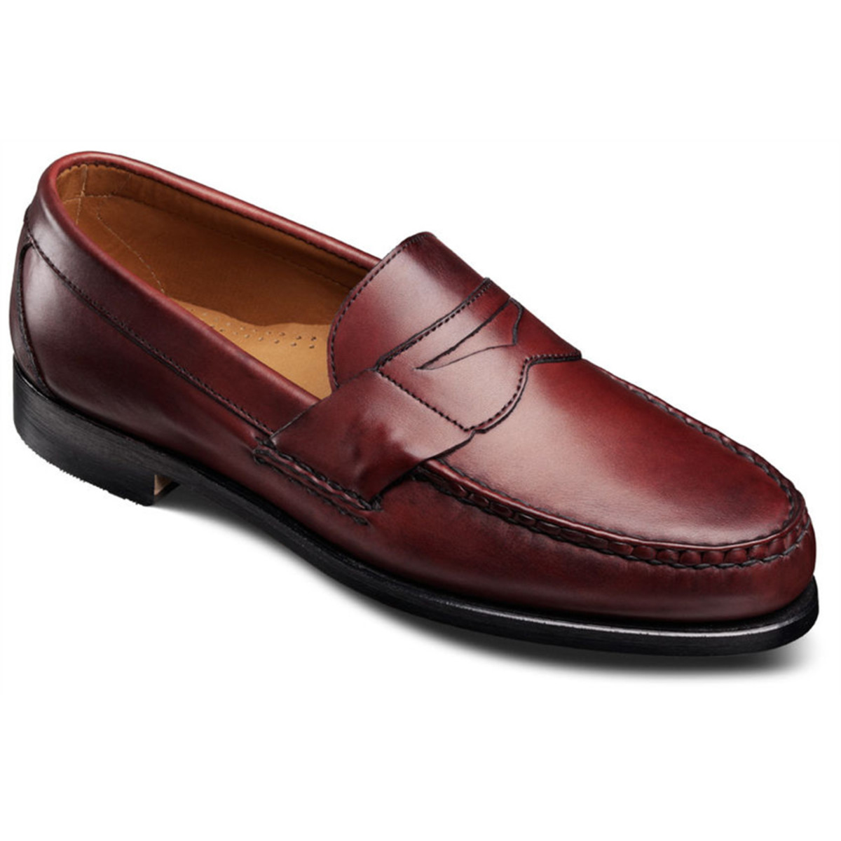 650$ Luxury Louis Leeman Suede Burgundy Loafer Slipper Dapper Shoe