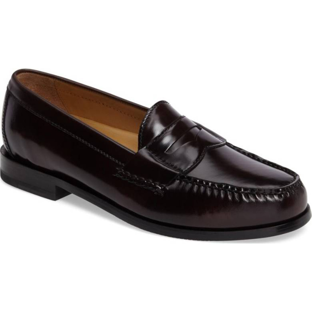 Maroon penny deals loafers