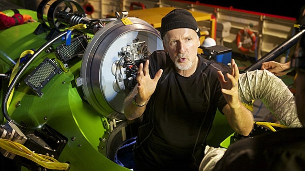 James Cameron Deep Sea Director Deepsea Challenge 3D Men s Journal