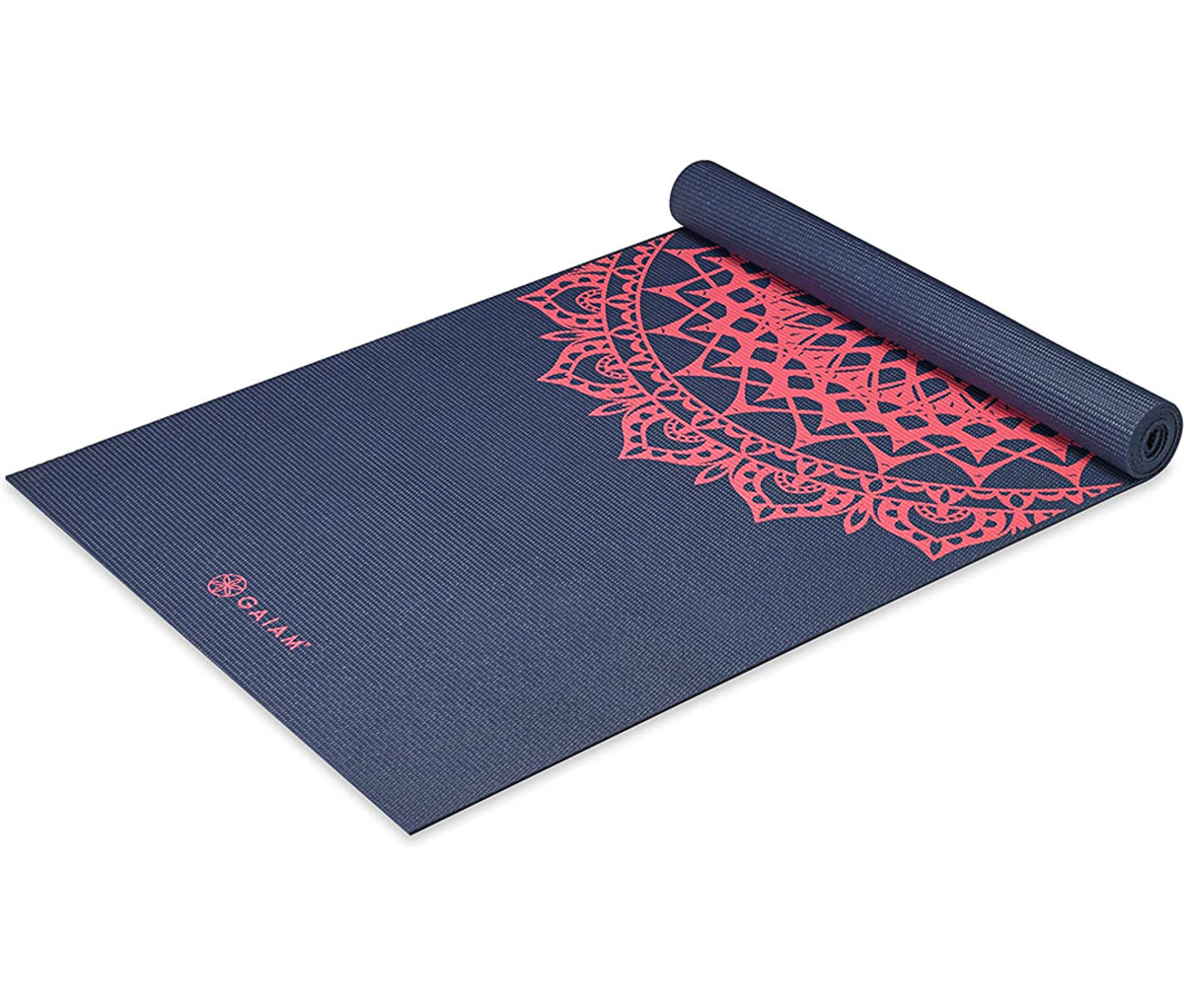 Get Into Yoga With This Gaiam Print Yoga Mat In Your Life Men's Journal