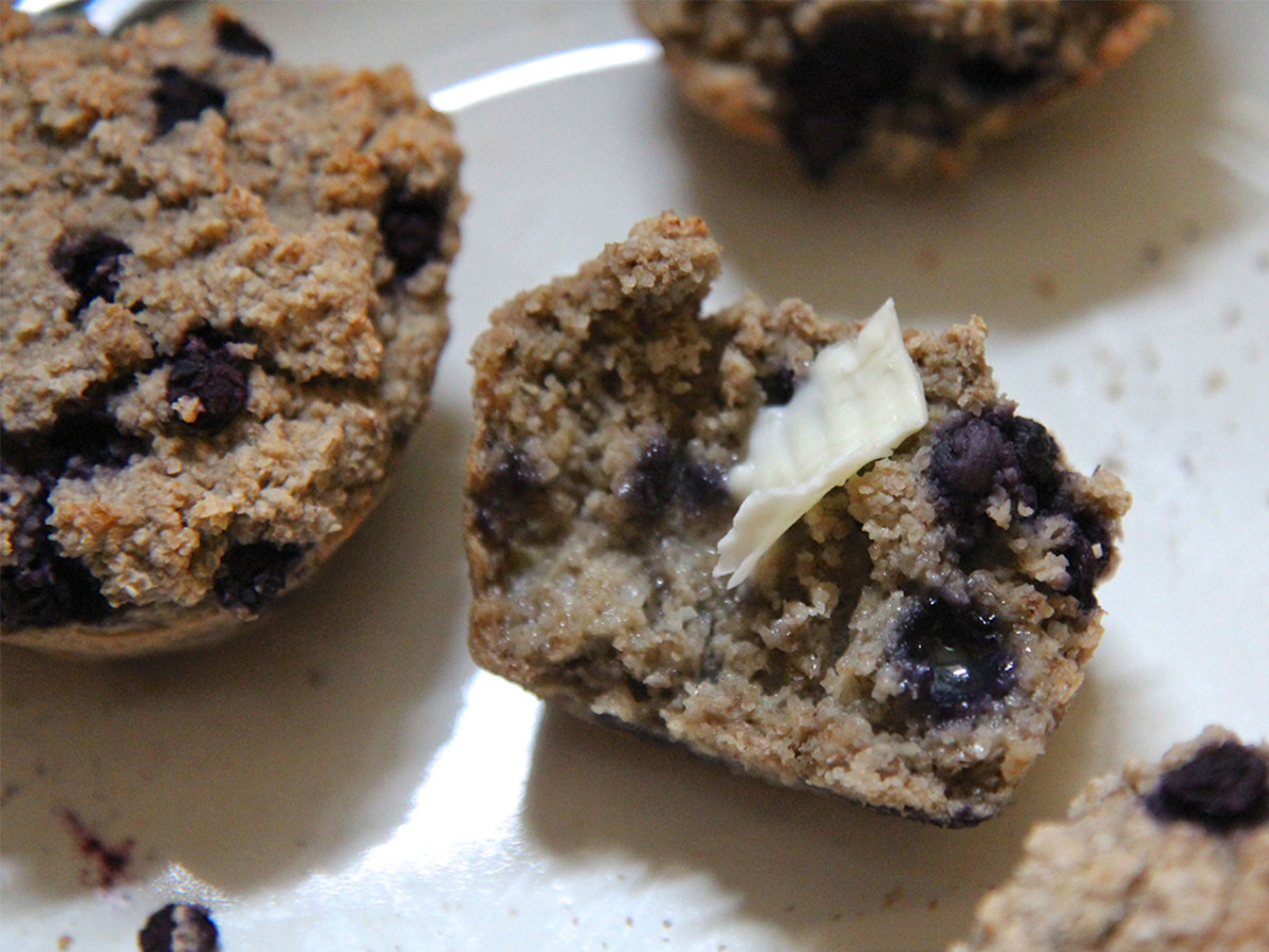 Blueberry Oat Bran Muffins Men's Journal