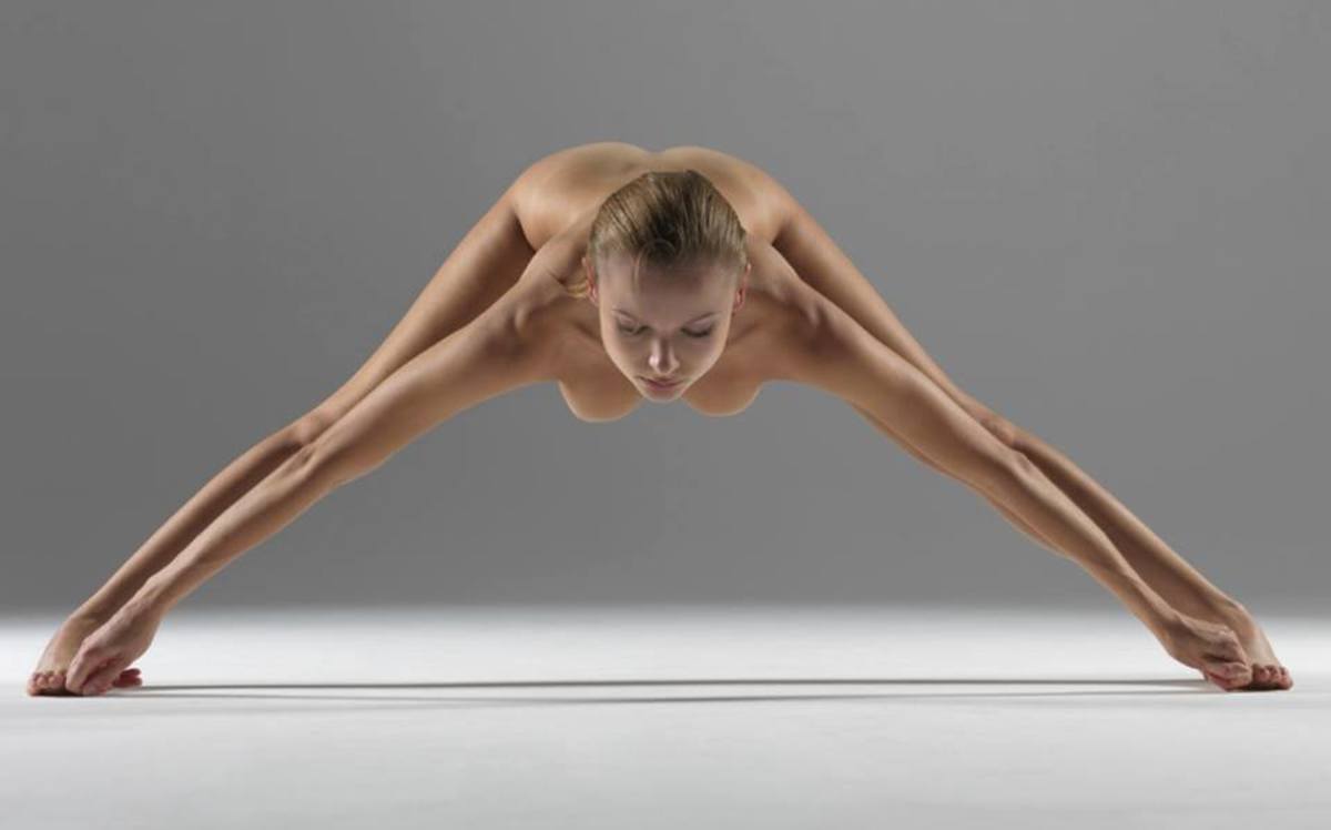 New photo exhibit elevates ancient practice of naked yoga to an