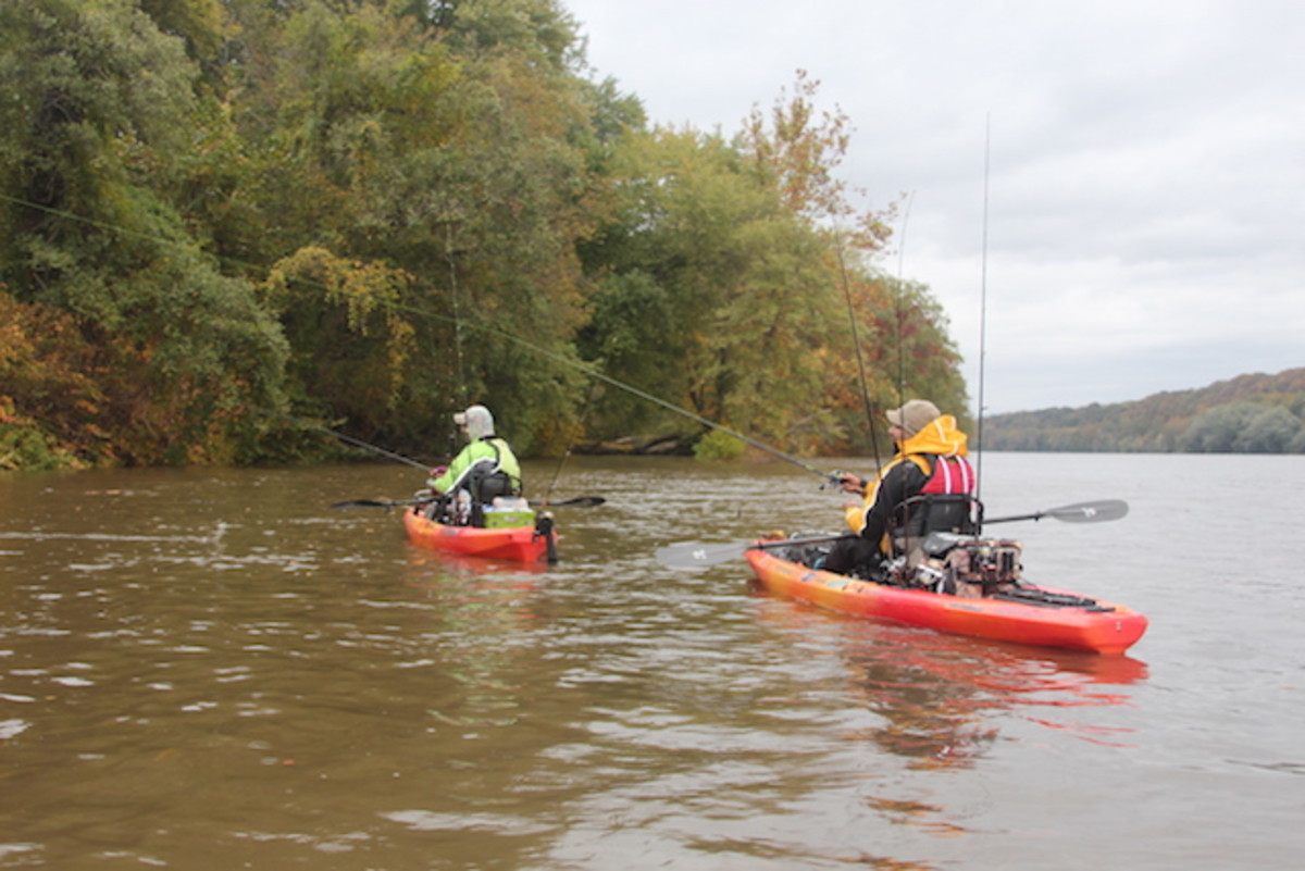 Windy Kayak fishing no breeze Helpful info on holding position in