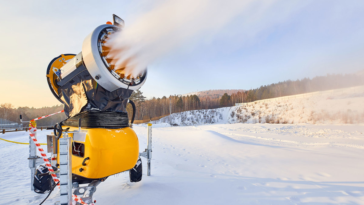 How Ski Resorts Make All That Artificial Snow Men's Journal