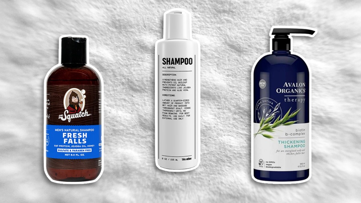 16 Best Natural Shampoos for Men in 2024