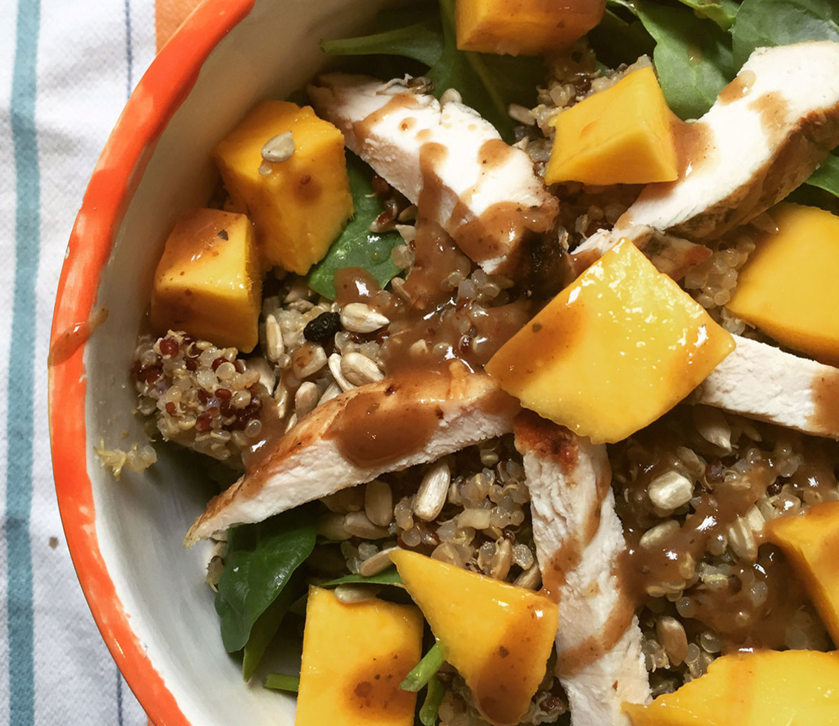 Recipe How to Make Grilled Chicken and Quinoa Salad Men's Journal