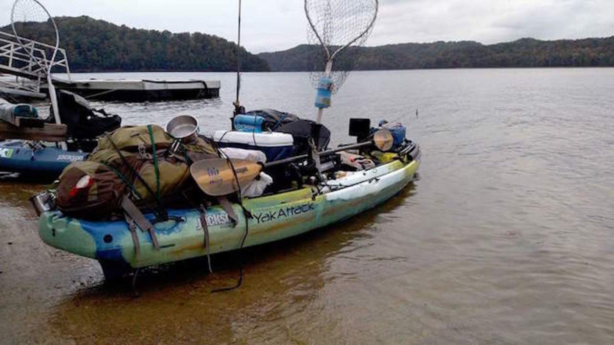 Kayak camping takes fishing to next level - Jackson Kayak Tip of