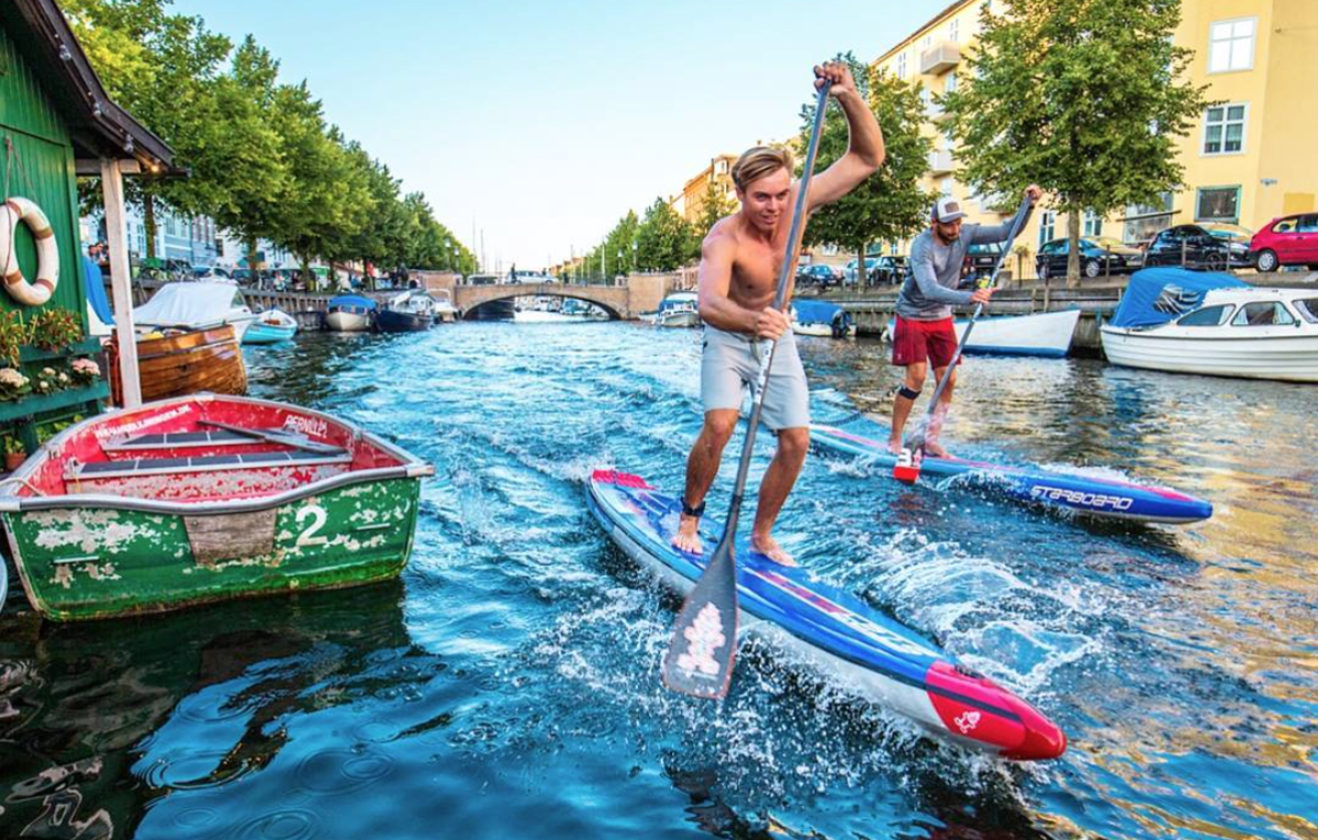 Standup Paddling Through Copenhagen's Colorful Canals Men's Journal