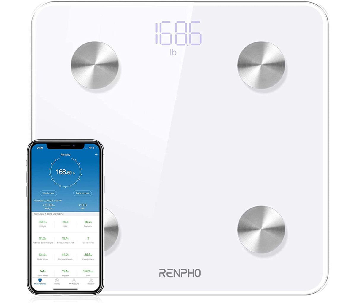 Save 43 on This RENPHO Body Fat Scale at Amazon Right Now! Men's Journal