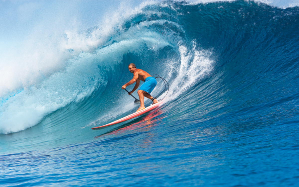 Breathing Exercises with Laird Hamilton SUP magazine Men's Journal