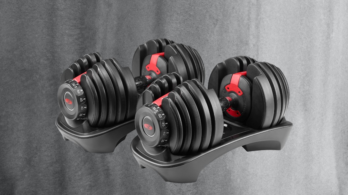 Off brand bowflex 2025 dumbbells