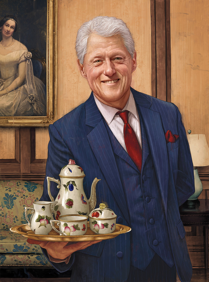 Is Bill Clinton Our New Model Husband? Men's Journal