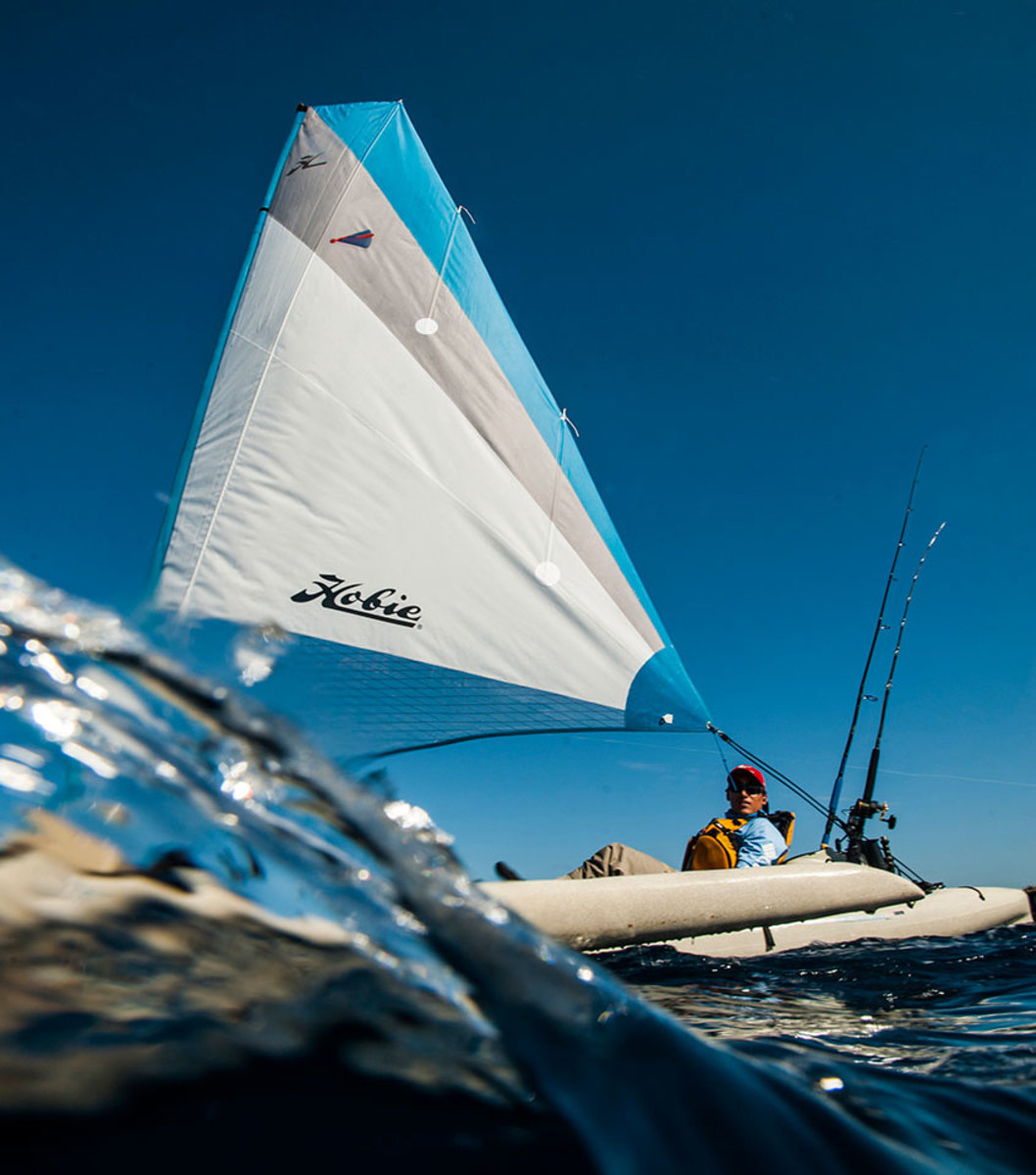 Hobie Tandem Island Kayak Stealthy MultiThreat Big Water Monster (with Sail) Men's Journal