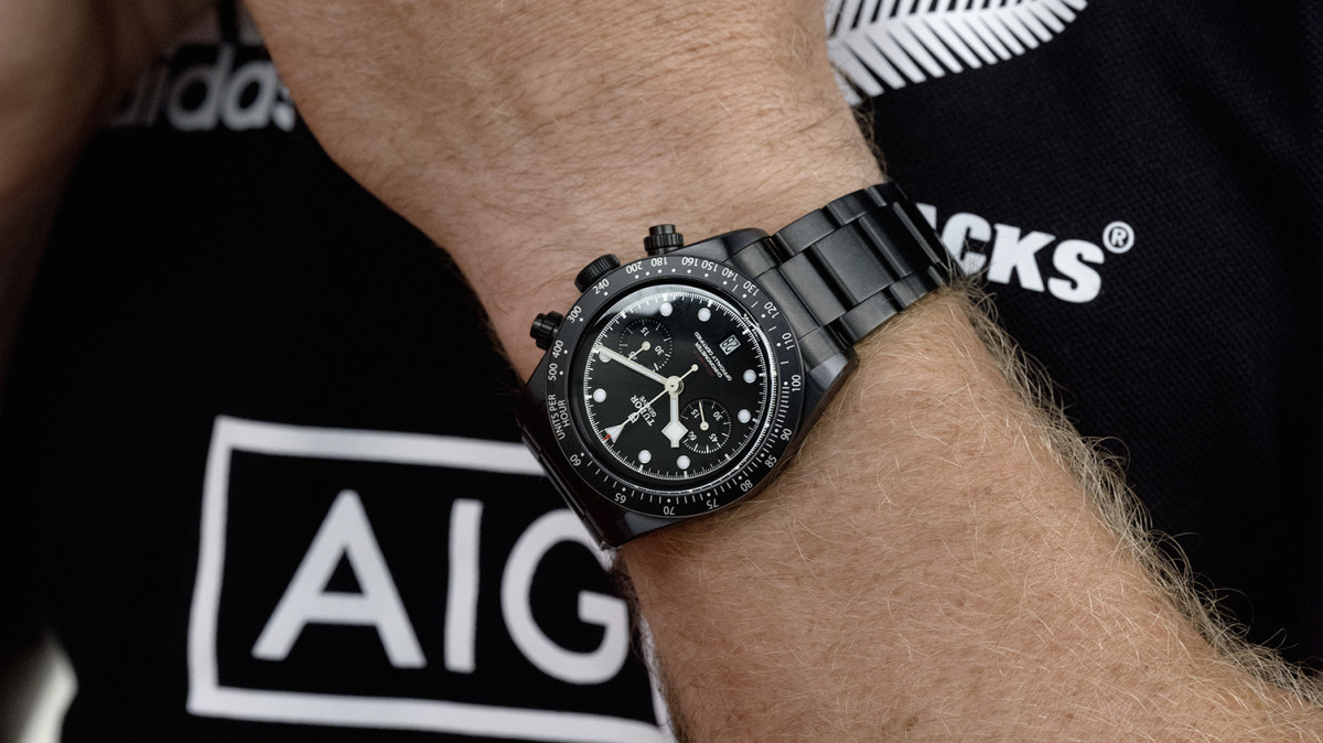 This Tudor Watch Is Inspired by New Zealands All Blacks Rugby Team