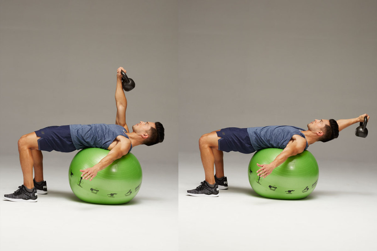 This Stability Ball Workout Strengthens Weak Spots and Improves