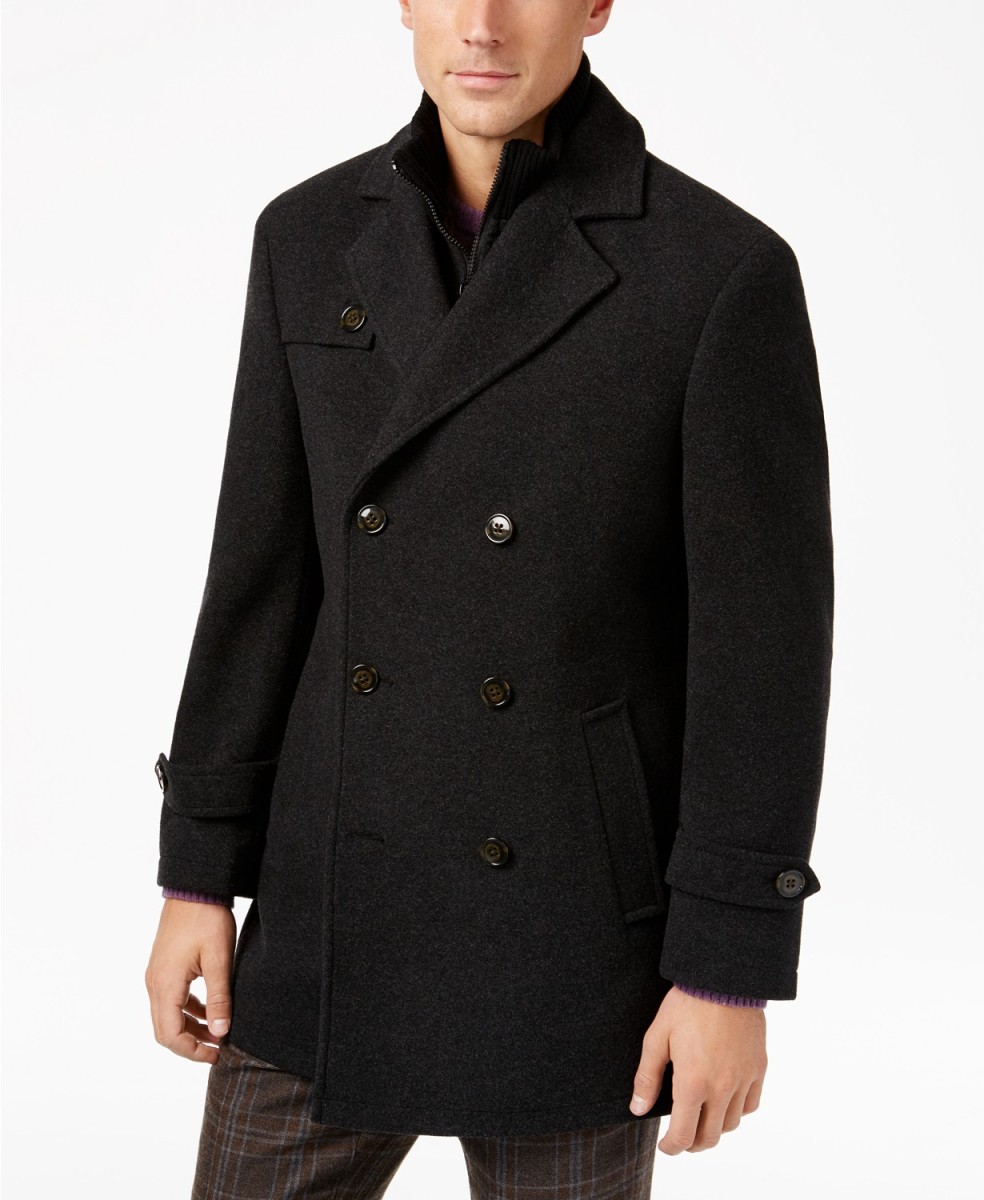 Save An Additional 25% On This Ralph Lauren Peacoat On Sale At Macy's ...