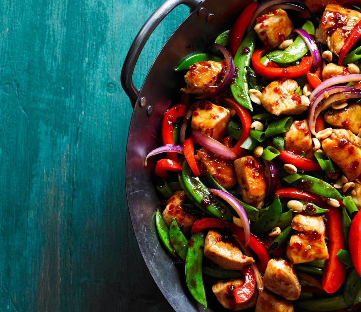 Stir-Fried Chicken and Vegetables