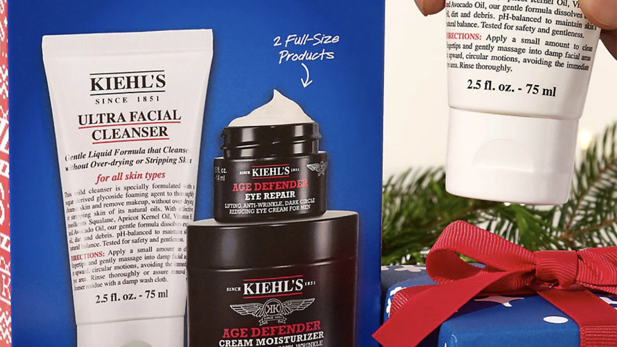 This Kiehl's Skin Care Set is a Refreshing Gift for the Holidays Men