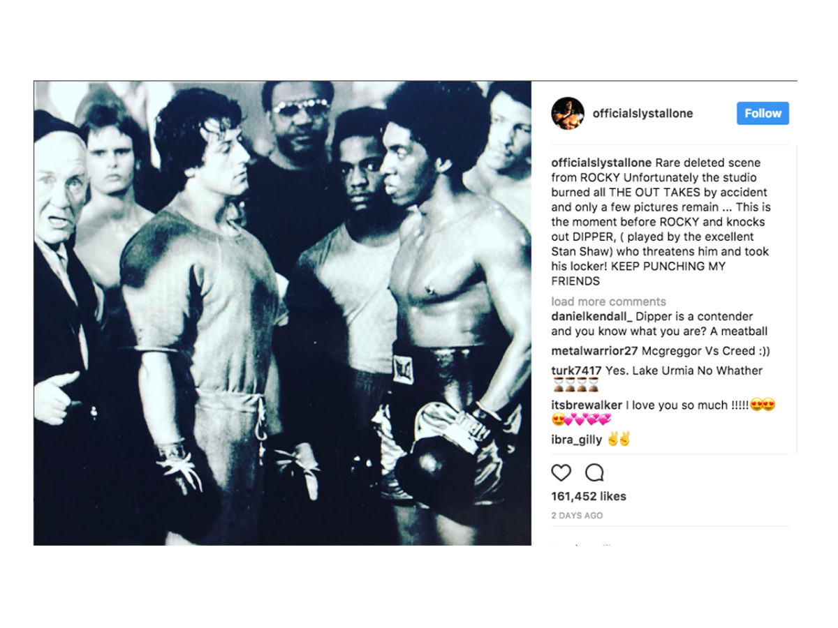 Photo Gallery: Sylvester Stallone Reveals Never-before-seen 'Rocky ...
