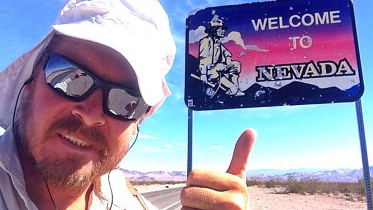 Karl Bushby Walk Around the World Locations. Men