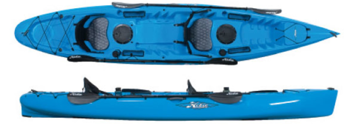 Explore the Outdoors with a Used Hobie Mirage Pro Angler Tandem Kayak