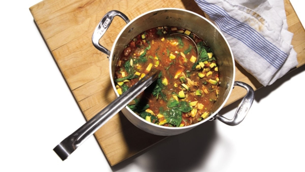 Marcus Samuelsson’s Rich Vegetable Soup Men's Journal