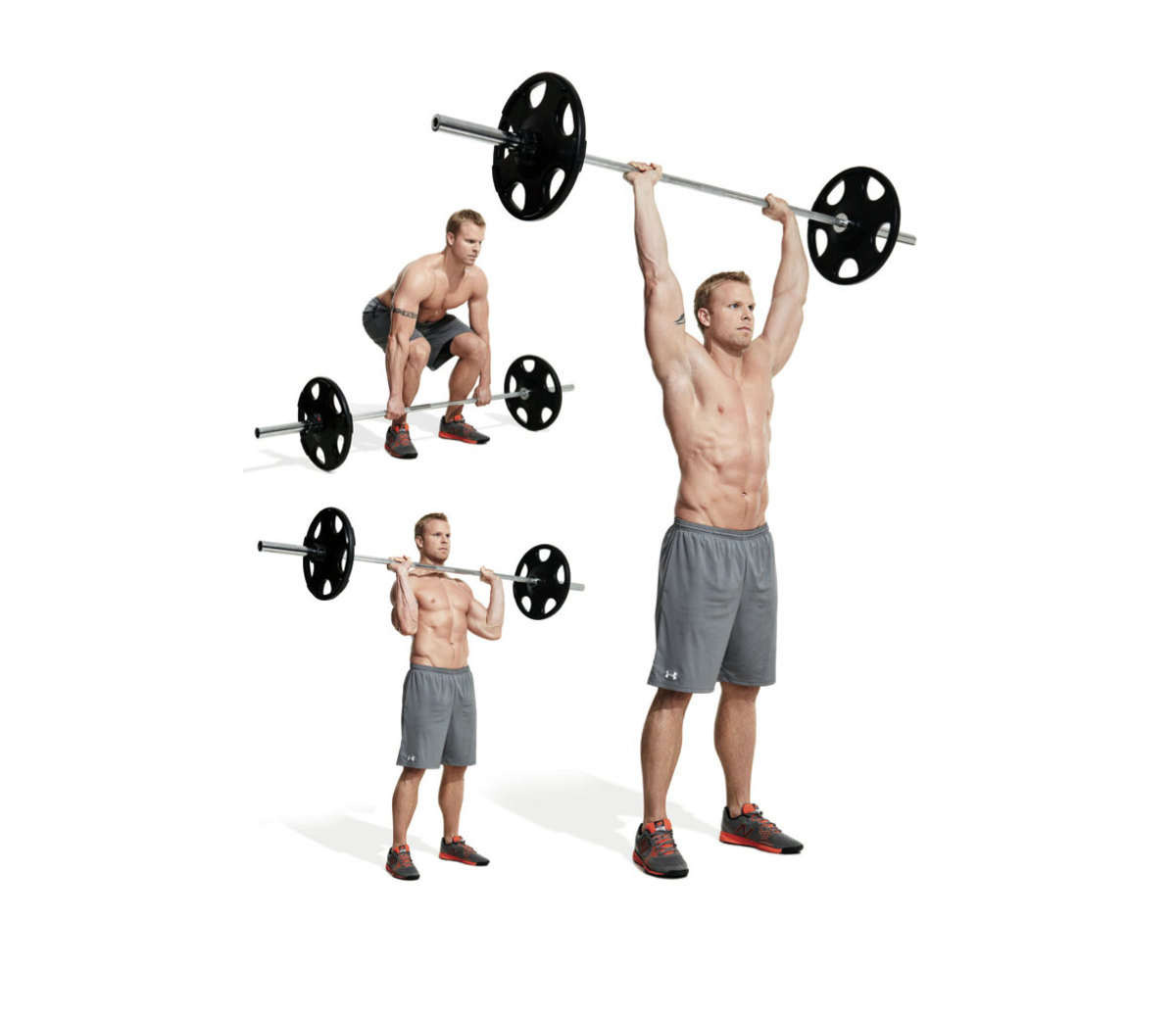 The Best Barbell Only Shoulder Workout - Men's Journal