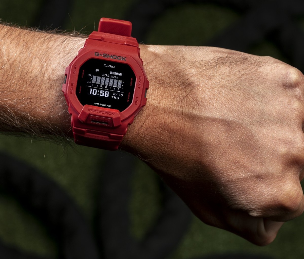Review: G-SHOCK MOVE Burning Red Series Watches | Men's Journal - Journal