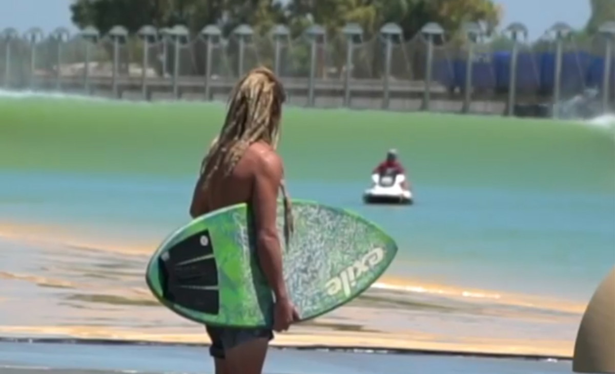 Austin Keen Discusses Being the First to Skimboard the Surf Ranch Men
