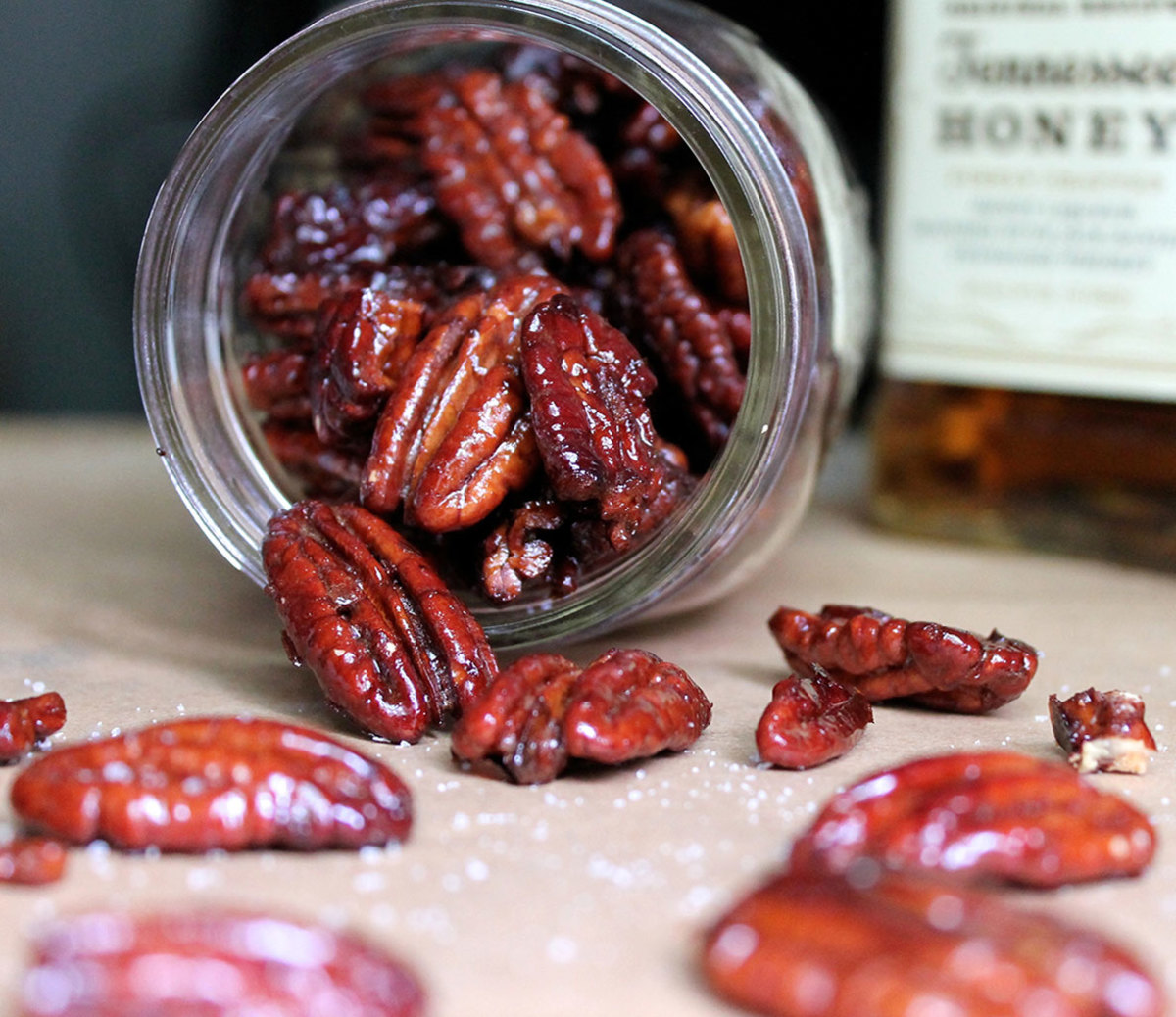 Honey roasted pecans deals