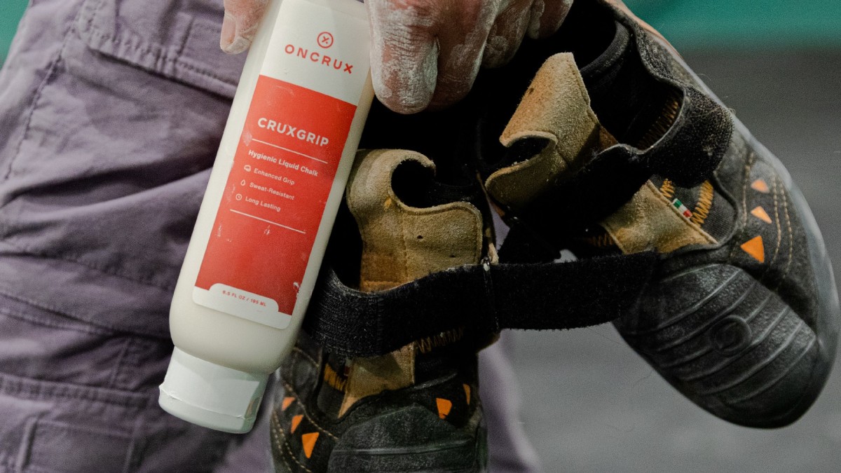 OnCrux Liquid Climbing Chalk Helps You Get a Grip Men's Journal Men