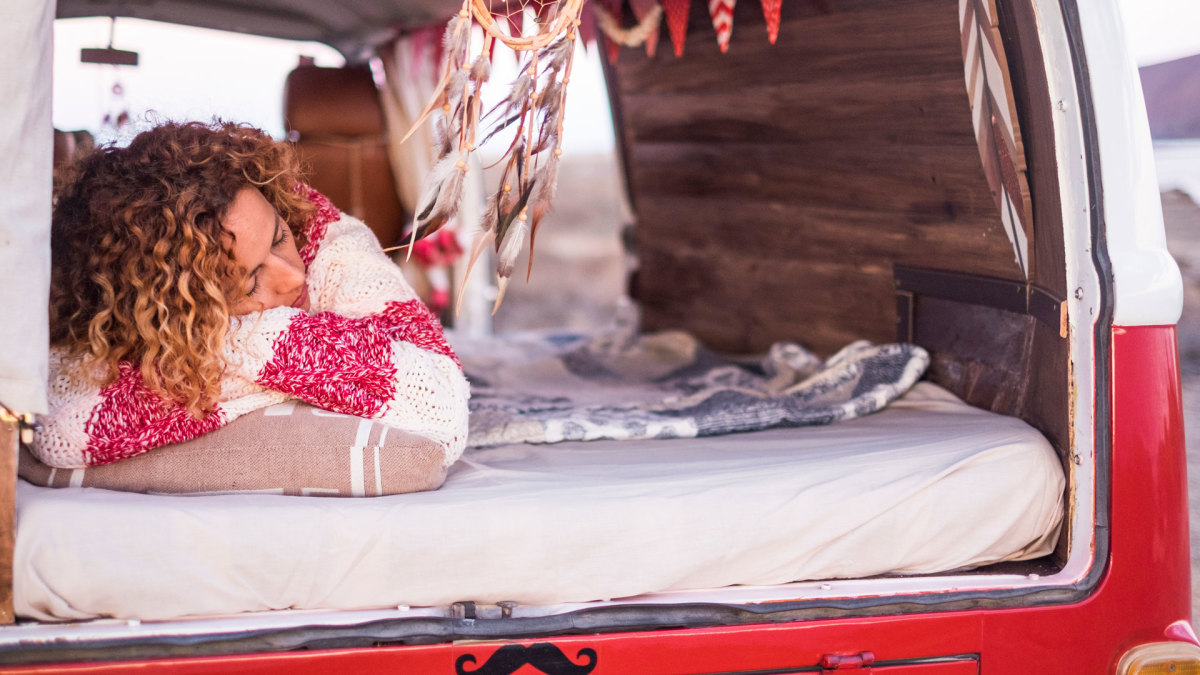 How To Sleep In a Van If You're Living the Vanlife Men's Journal